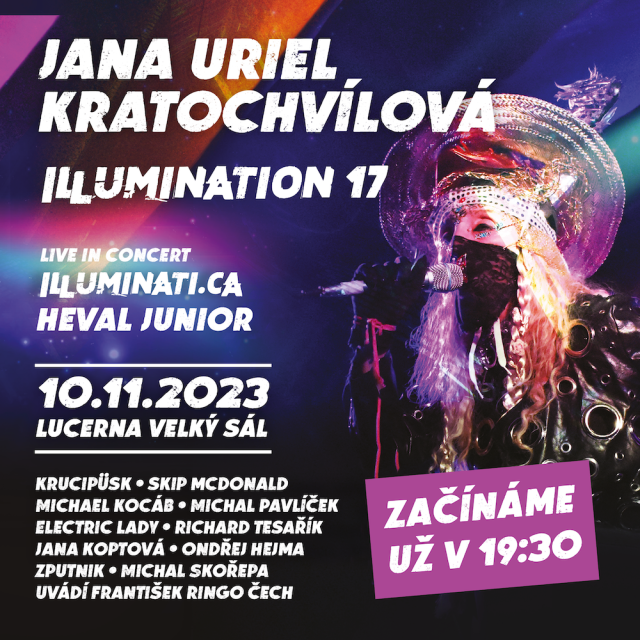 Program oslavy věčných sedmnáctin Jany Uriel Kratochvílové je nabitý. Do Lucerny přijde tolik gratulantů, že program začne 10. 11. už v 19:30